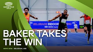 Baker blazes 6.53 to win 60m at Belgrade Indoor Meet