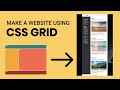 Learn To Make A Responsive Website Using CSS Grid | From Layout to Complete Website | Blog Website
