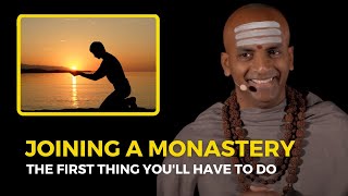 Joining a monastery | Hindu priest and former monk Dandapani