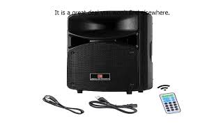 Special Discount on JGA Electronics Active 10  PA Speaker Compact \u0026 Portable Set with Remote C