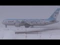 23 12 30 旭川空港 エア・ドゥ airdo boeing 767 300er ja607a arrival u0026 departure at asahikawa airport rjec