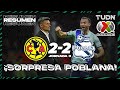 Resumen y goles | América 2-2 Puebla | Liga Mx - CL2023 J3 | TUDN