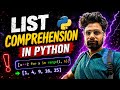 List Comprehensions in Python 🤯 One Shot | Beginner to Advanced Don't Skip ❌