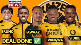 ⛔KAIZER CHIEFS TRANSFER NEWS; DEAL CONFIRMED TODAY FIVE NEW GLAMOUR BOYS AT NATURENA 🤍💛 WELCOME.