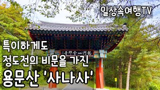 양평 용문산에 숨겨진 특이한 사찰 사나사 여행 Sana Temple worth visiting in Yongmunsan Mountain in Yangpyeong, Korea