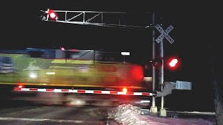 UP 8134 South GSD1FO Filmed In Faribault MN (2-1-2021)