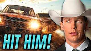 JBL: The FIRST time I got hit by a car with Ron Simmons!