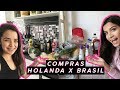 COMPRAS DE SUPERMERCADO HOLANDA x BRASIL ft. BRUNA PAULA