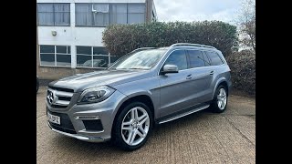 MERCEDES-BENZ GL CLASS 3.0 GL350 V6 BlueTEC AMG Euro6 with my 5 year old saying the car features