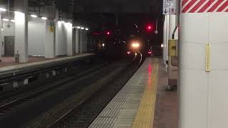 博多駅787系きらめき16号入線