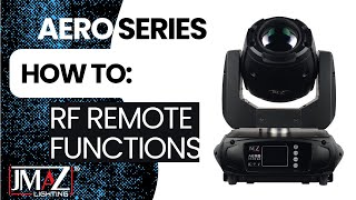 AERO SERIES: RF Remote Functions