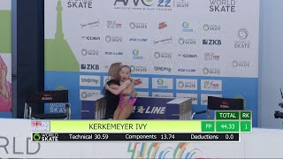 AWC22 - Ivy Kerkemeyer - Free: Long Program (16.05.2022)