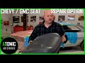 How to repair a Chevy / GMC truck seat cushion affordably.