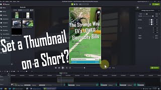 How to set the Thumbnail Preview on a Youtube Short