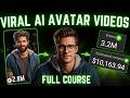 How I Make Viral MONETIZABLE AI Avatar Videos ($900/Day)