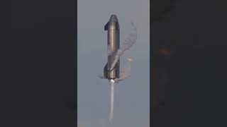 Starship Belly flip landing is just insane #elonmusk #starship #spacex #spacexstarship #mars