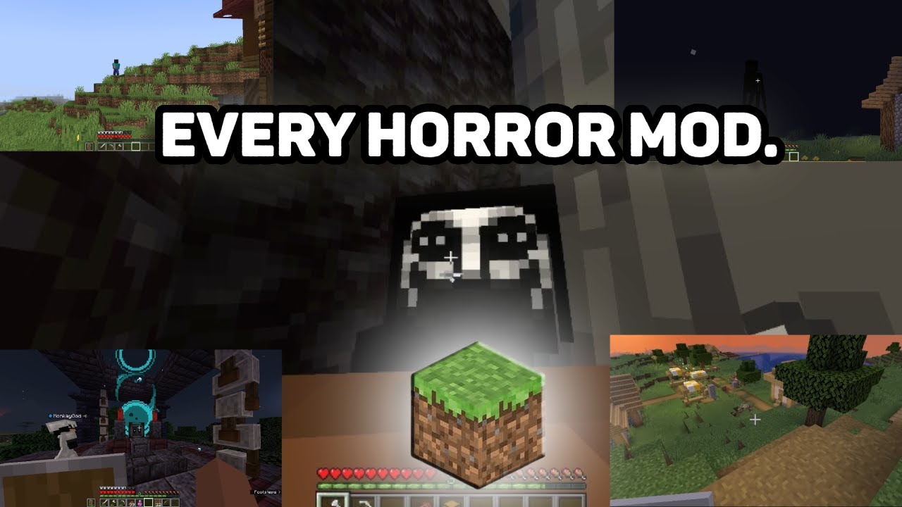 I Survived Every Minecraft Horror Mod Youtube