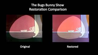 The Bugs Bunny Show - Opening Title Sequence (Restoration Comparison)