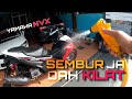 NAK BASUH MOTOR TAK PAKAI SABUN INI CARA DIA!! NVX EXTEND ARM 1.5 ATAU 2.0 INCI??