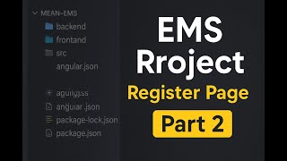Register page | EMS project part2 #codenest #meanstack #angular19