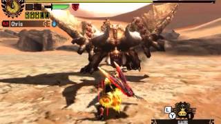 MH4G　チャージアックス　真昼のディアブロス　6分13秒