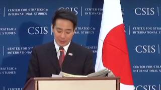 Statesmen's Forum Seiji Maehara, Minister for Foreign Affairs of Japan