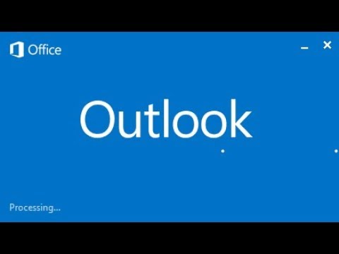 Setting up Microsoft Outlook email, backing up and restoring emails