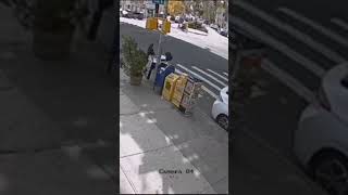 Bus Crash Saves Mom , baby in stroller