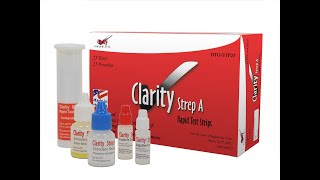 Clarity Diagnostics Strep A Tutorial