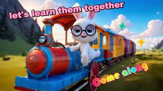 Learn the colors with cute Bunny Sunny - Nursery Rhymes \u0026 Kids Songs