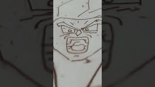 Dragon Ball Super Drawing Goku Awakening Rage #shorts #zaynekingart