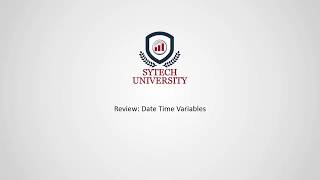 Date Time Variables