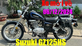 6/12/2024 Mới về siêu phẩm của nhà Suzuki GZ125cc chuẩn rin .Cập bến tại Tuấn Moto