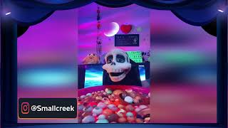 SmallCreek Asmr Relaxation Sounds For Sleep and Entertainment #Skeleton PART 1