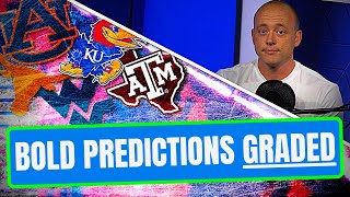 Josh Pate On Bold Predictions REVISITED - Part 6 (Late Kick Cut)