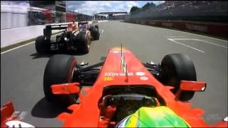 F1 Canada 2013 highlights