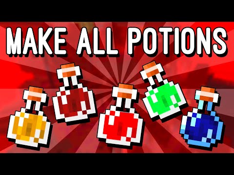 How to Make Every Potion in Minecraft (Complete Minecraft Brewing Guide)