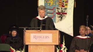 Jon Bon Jovi at 2015 Rutgers University–Camden Convocation and Graduate Commencement