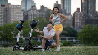 What It's Like Riding An Electric Scooter in NYC - 360 Video - Long Island City To Midtown Manhattan