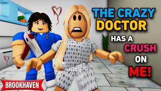 The CRAZY Doctor Has A Crush On Me!!| ROBLOX BROOKHAVEN 🏡RP (CoxoSparkle)
