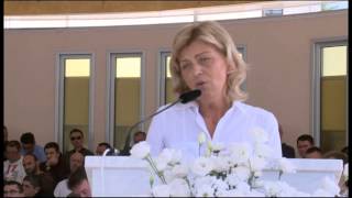 Seherin Mirjana Dragicevic Soldo - Jugendfestival in Medjugorje 2014