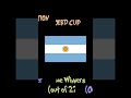 Argentina ALL International Football Cups 1916-Present|Sherbill #shorts #football #argentina #messi