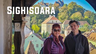 Sighisoara is a medieval city in Romania