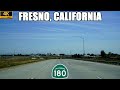 California Highway 180 East Through Fresno, California | The Sequoia-Kings Canyon Freeway