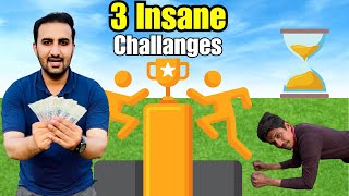 3 Insane Challenges! Who Will Survive?