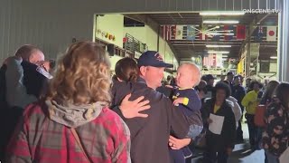 LA County Fire Search and Rescue team return home from Turkey