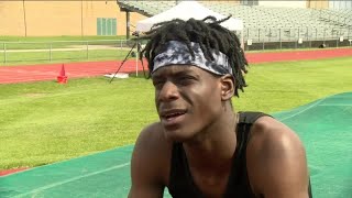 Racine high jumper shares journey his new role on track \u0026 field team