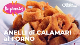 🌊☀️ ANELLI di CALAMARI al FORNO - DA PROVARE!💛😋