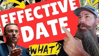 EFFECTIVE DATES and INTENT to FILE. How your Back Pay is Determined for Disability Claims Process