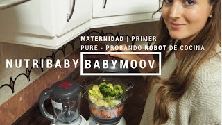 MATERNIDAD | Probando el Robot de cocina Nutribaby de Babymoov   Primer puré   Marilyn's Closet